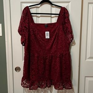 Torrid babydoll top